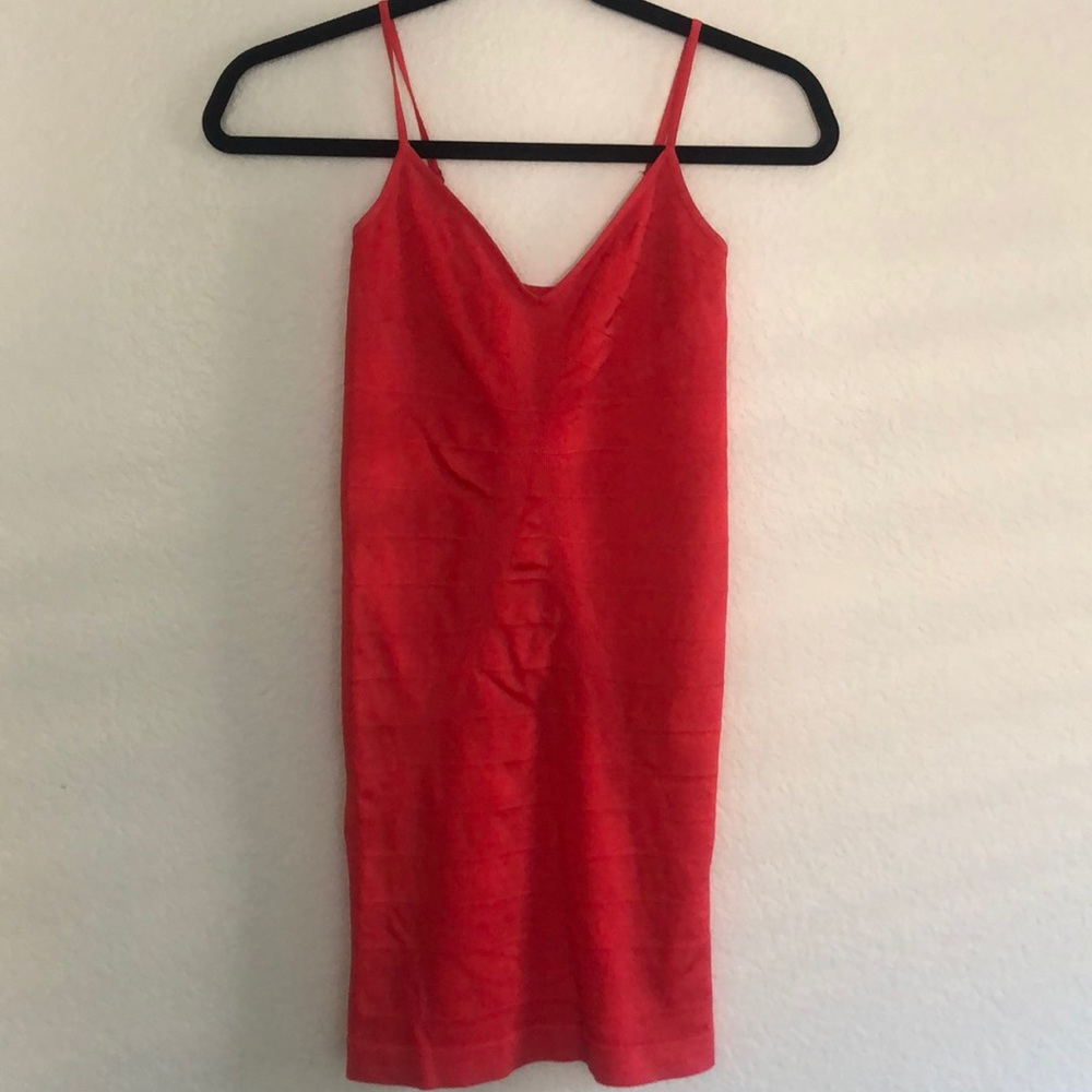 Bebe Burnt Orange Dress
